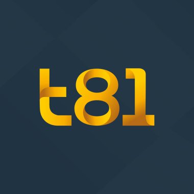 ortak mektup logo vektör çizim