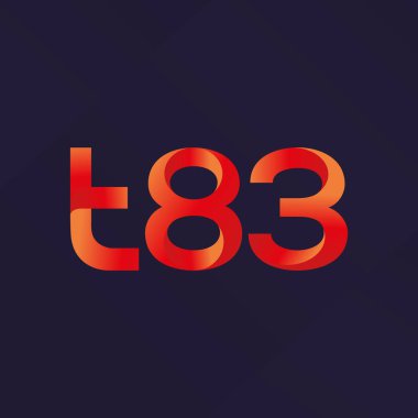 ortak mektup logo vektör çizim