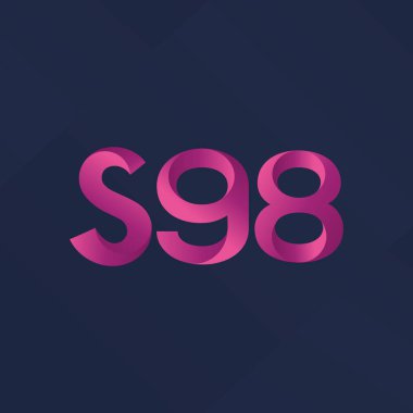 ortak mektup logo s 98 vektör çizim
