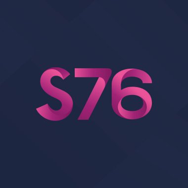 ortak mektup logo s 76 vektör çizim