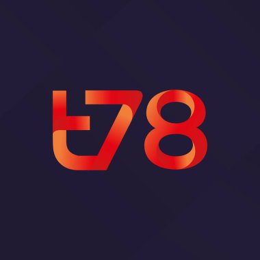 ortak mektup logo vektör çizim