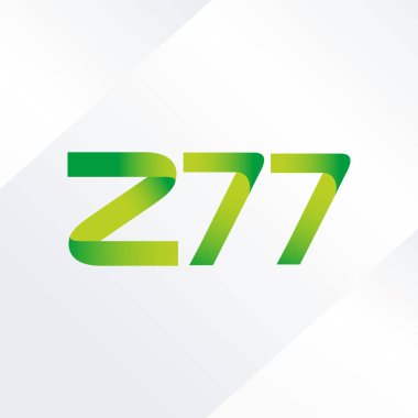 ortak mektup logo Z77 vektör çizim