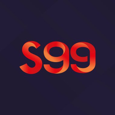 ortak mektup logo s 99 vektör çizim