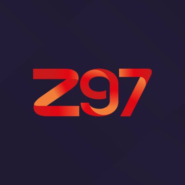 ortak mektup logo Z97 vektör çizim