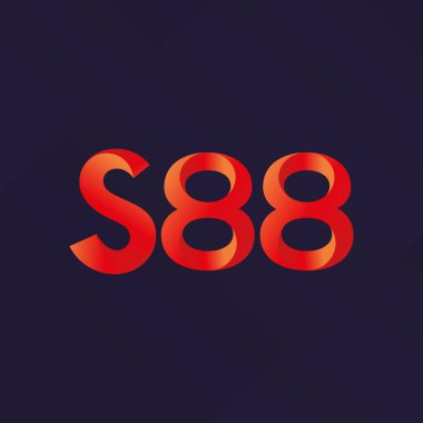 ortak mektup logo vektör çizim