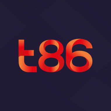 ortak mektup logo vektör çizim