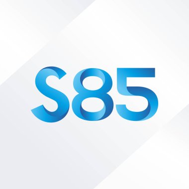 ortak mektup logo vektör çizim