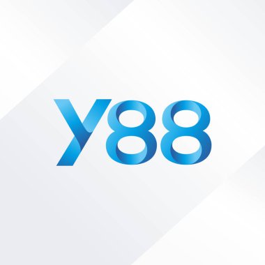 ortak mektup logo Y88 vektör çizim