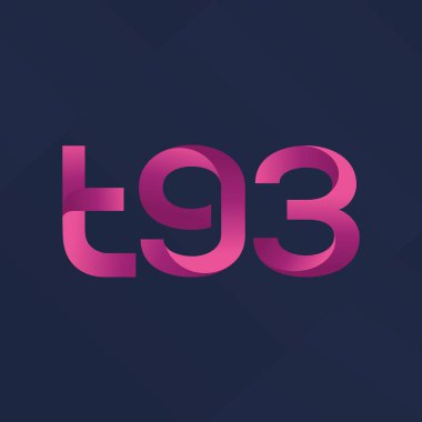 ortak mektup logo vektör çizim