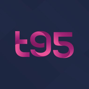 ortak mektup logo vektör çizim