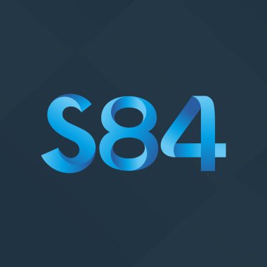 ortak mektup logo s 84 vektör çizim