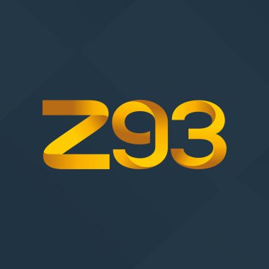 ortak mektup logo Z 93vector illüstrasyon