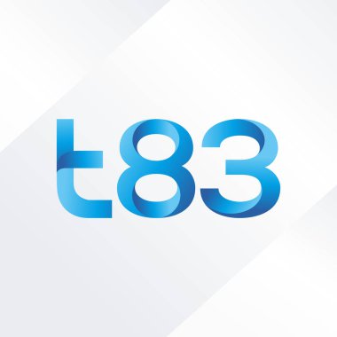 ortak mektup logo vektör çizim