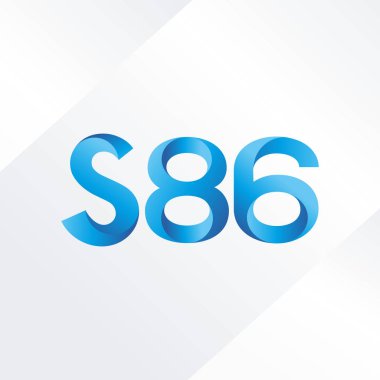 ortak mektup logo s 86 vektör çizim
