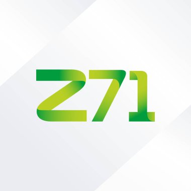 ortak mektup logo Z71 vektör çizim