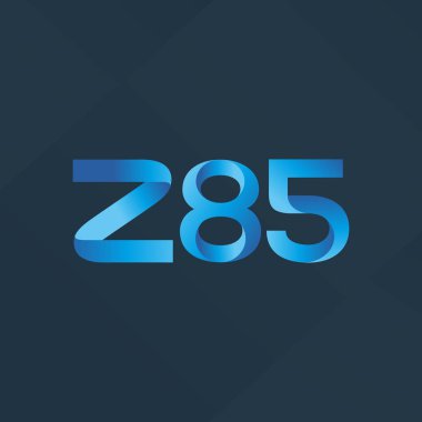 ortak mektup logo Z85 vektör çizim