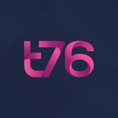 ortak mektup logo vektör çizim