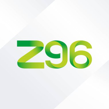 ortak mektup logo Z96 vektör çizim