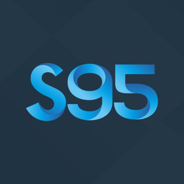 ortak mektup logo s 95 vektör çizim
