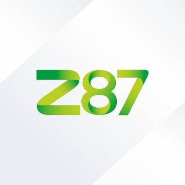 ortak mektup logo Z87 vektör çizim