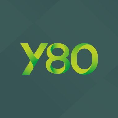 ortak mektup logo Y80 vektör çizim
