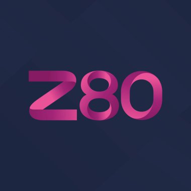 ortak mektup logo Z80 vektör çizim