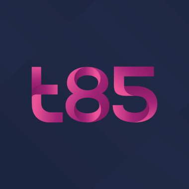 ortak mektup logo vektör çizim