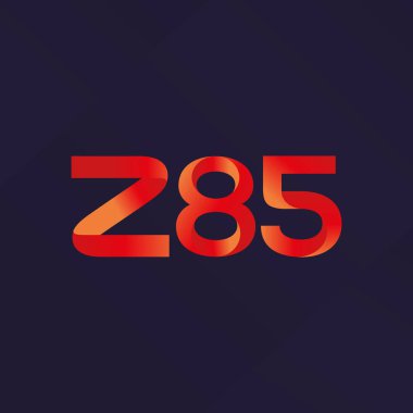 ortak mektup logo Z85 vektör çizim