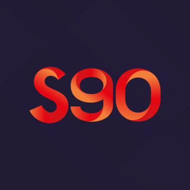 ortak mektup logo vektör çizim