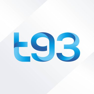 ortak mektup logo vektör çizim