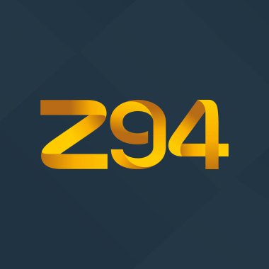 ortak mektup logo Z94 vektör çizim