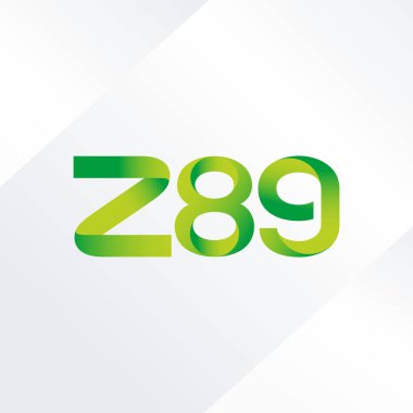 ortak mektup logo Z89 vektör çizim