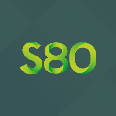 ortak mektup logo s 80 vektör çizim