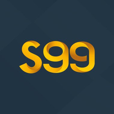 ortak mektup logo s 99 vektör çizim