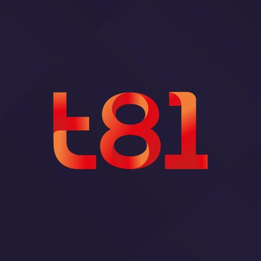 ortak mektup logo vektör çizim