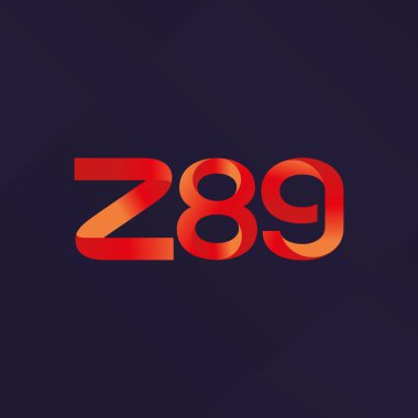 ortak mektup logo Z89 vektör çizim