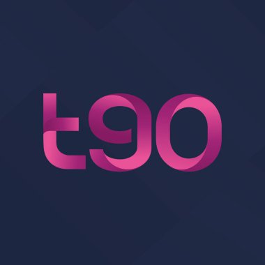 ortak mektup logo vektör çizim