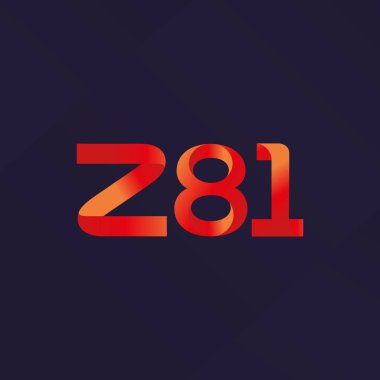 ortak mektup logo Z 81 vektör çizim