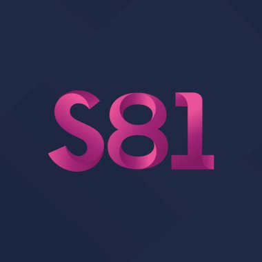 ortak mektup logo s 81 vektör çizim