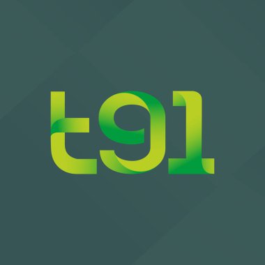 ortak mektup logo vektör çizim