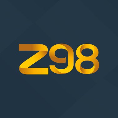 ortak mektup logo Z98 vektör çizim