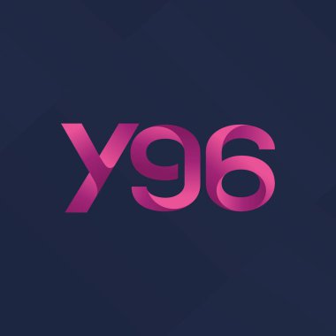 ortak mektup logo Y96 vektör çizim