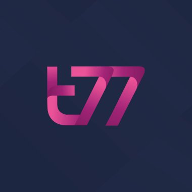 ortak mektup logo vektör çizim