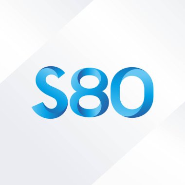 ortak mektup logo s 80 vektör çizim