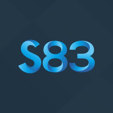 ortak mektup logo s 83 vektör çizim