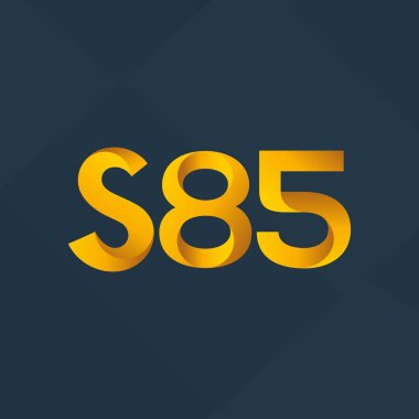 ortak mektup logo vektör çizim