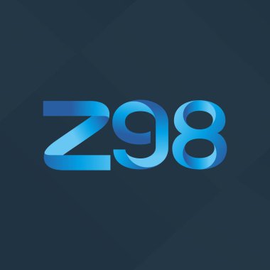 ortak mektup logo Z98 vektör çizim