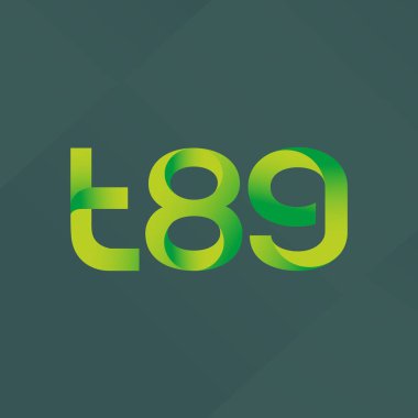 ortak mektup logo vektör çizim