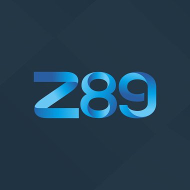 ortak mektup logo Z89 vektör çizim
