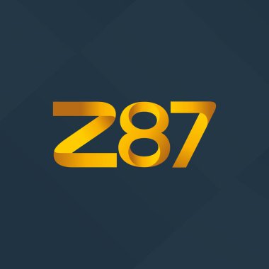 ortak mektup logo Z87 vektör çizim